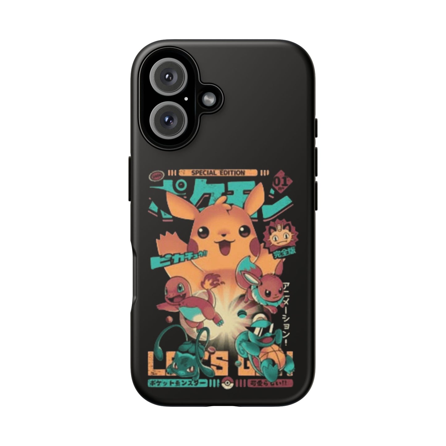 Comic poke tough phone case