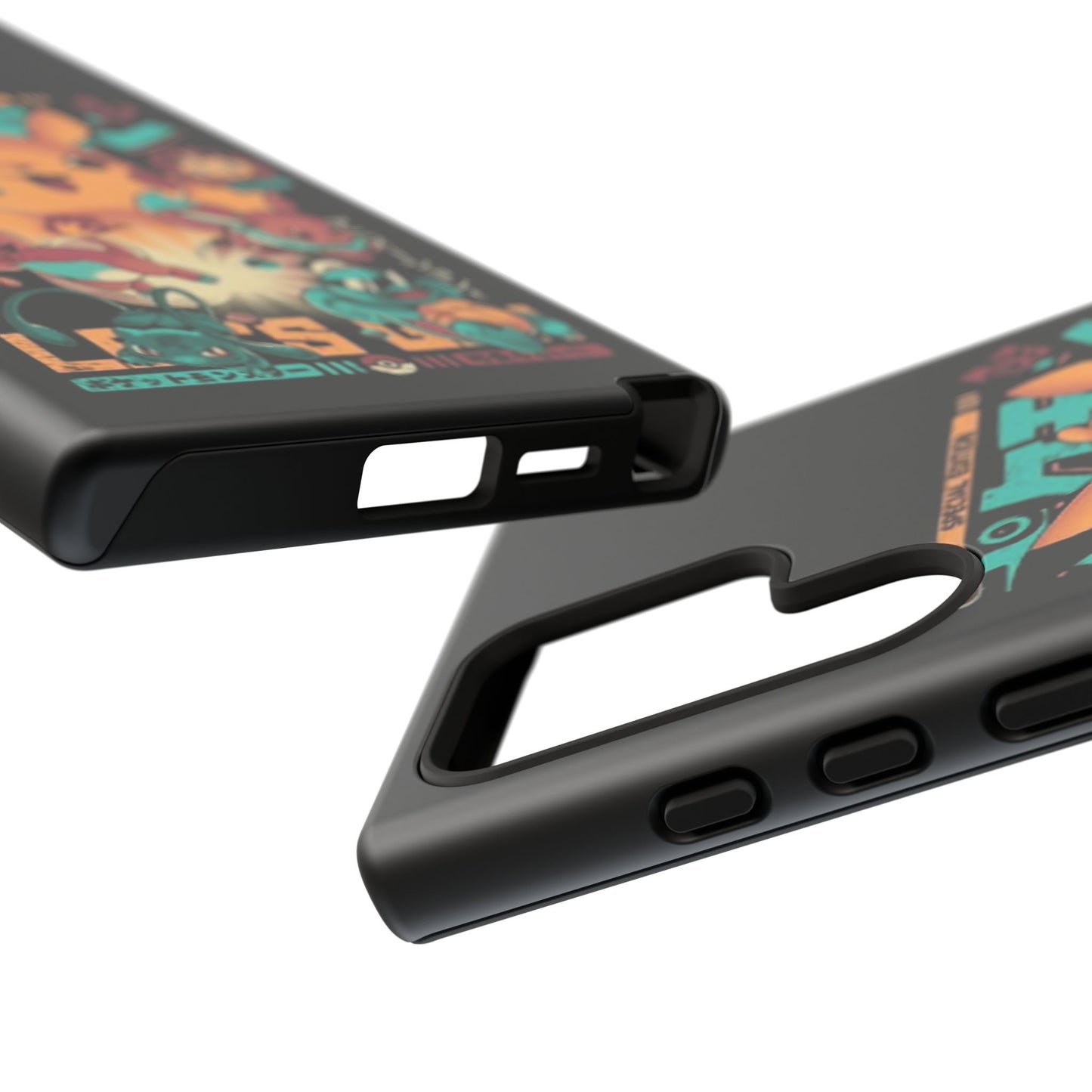 Comic poke tough phone case
