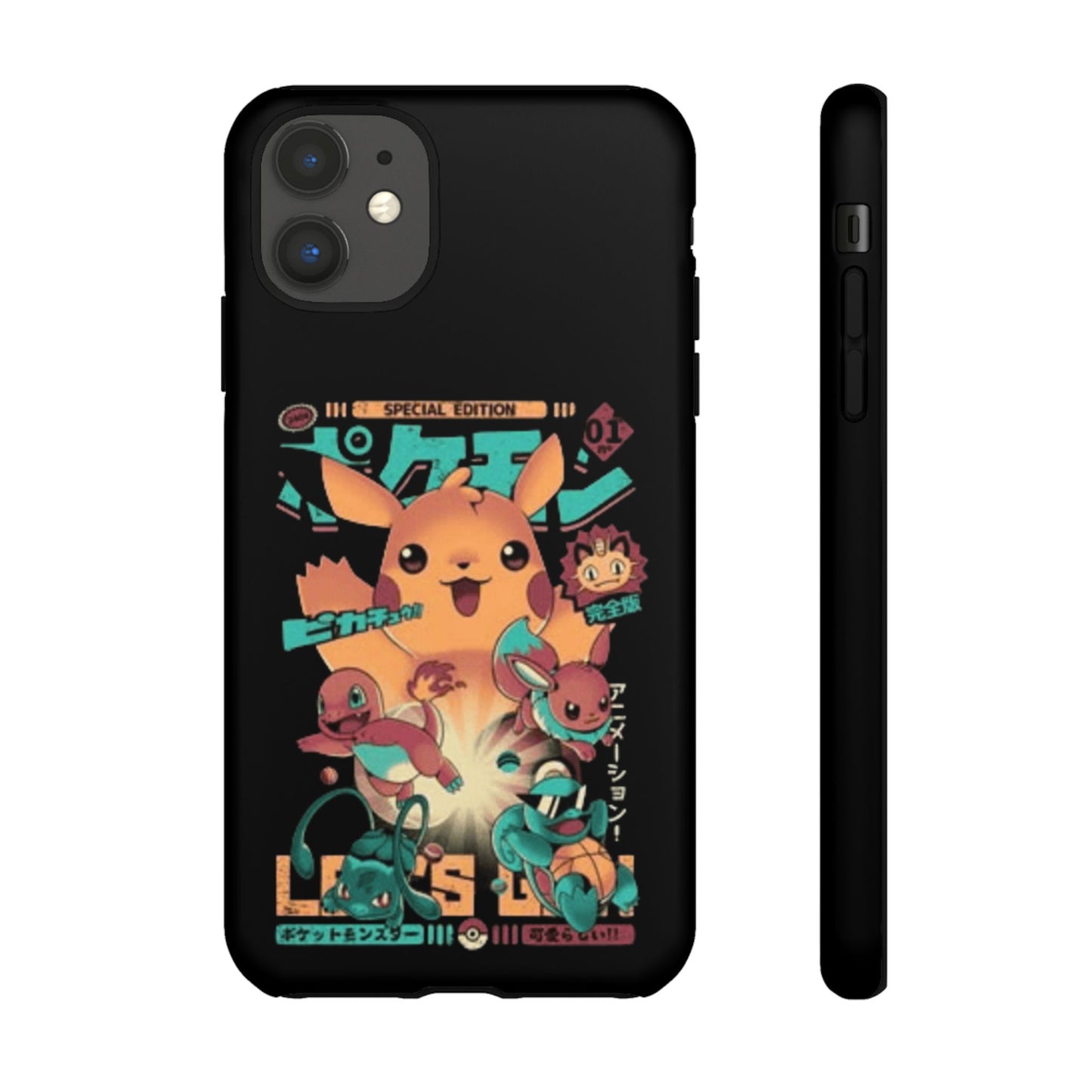 Comic poke tough phone case