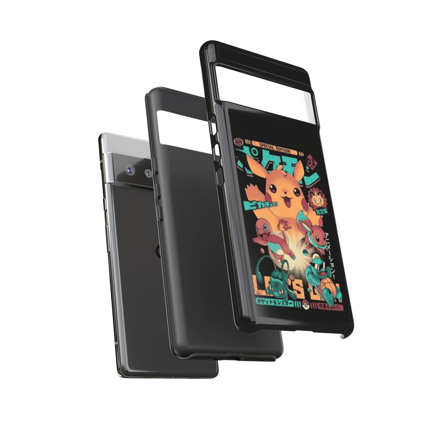 Comic poke tough phone case