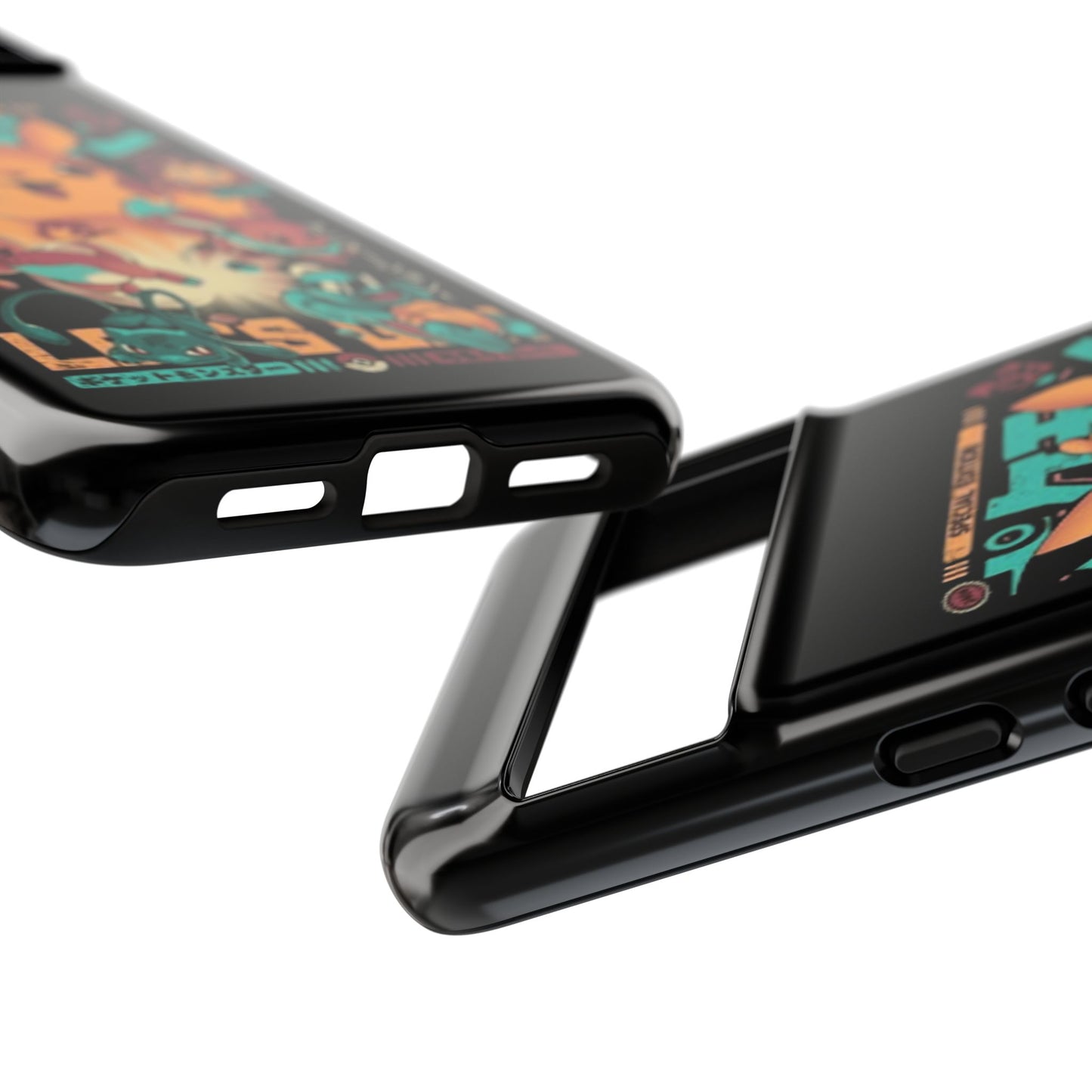 Comic poke tough phone case