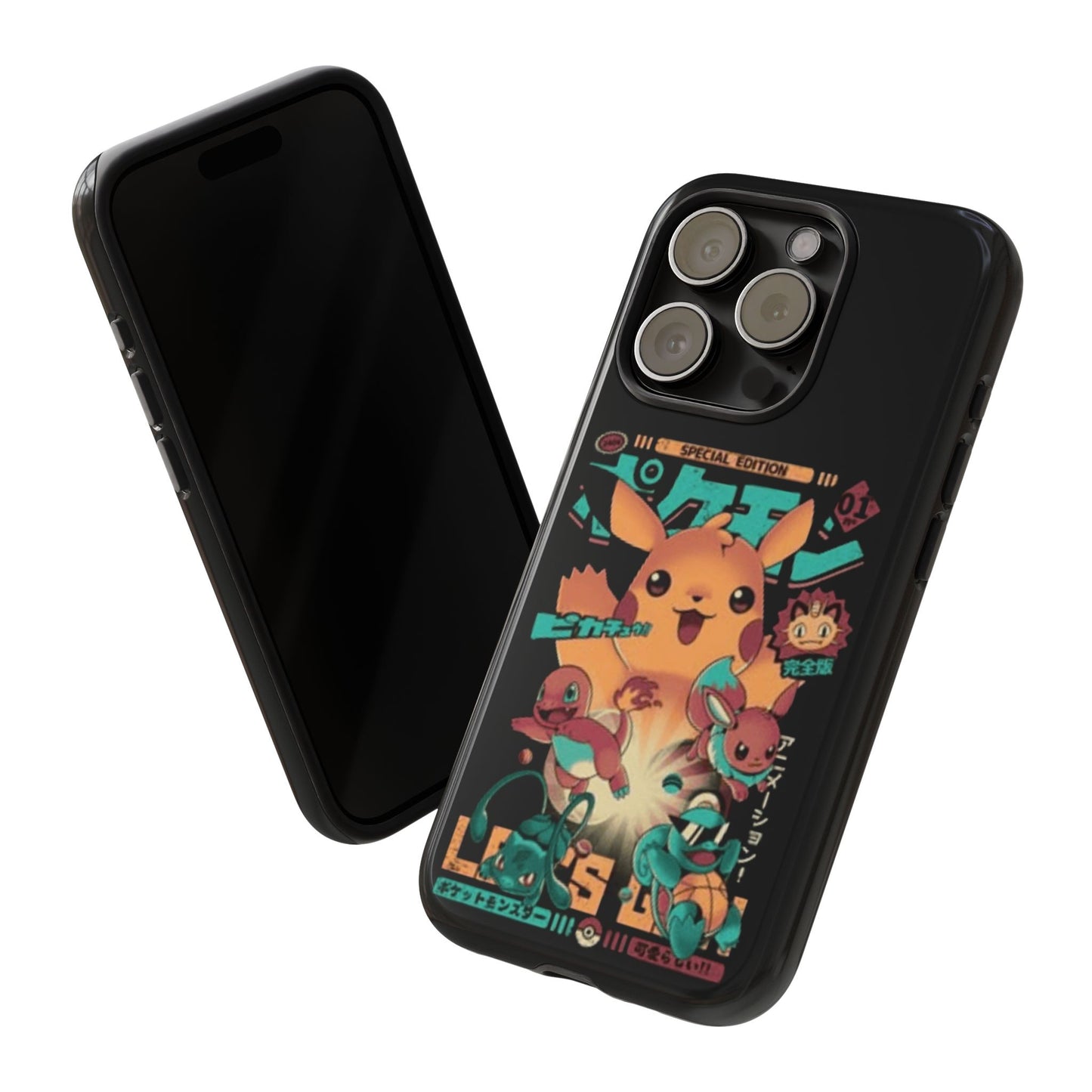 Comic poke tough phone case