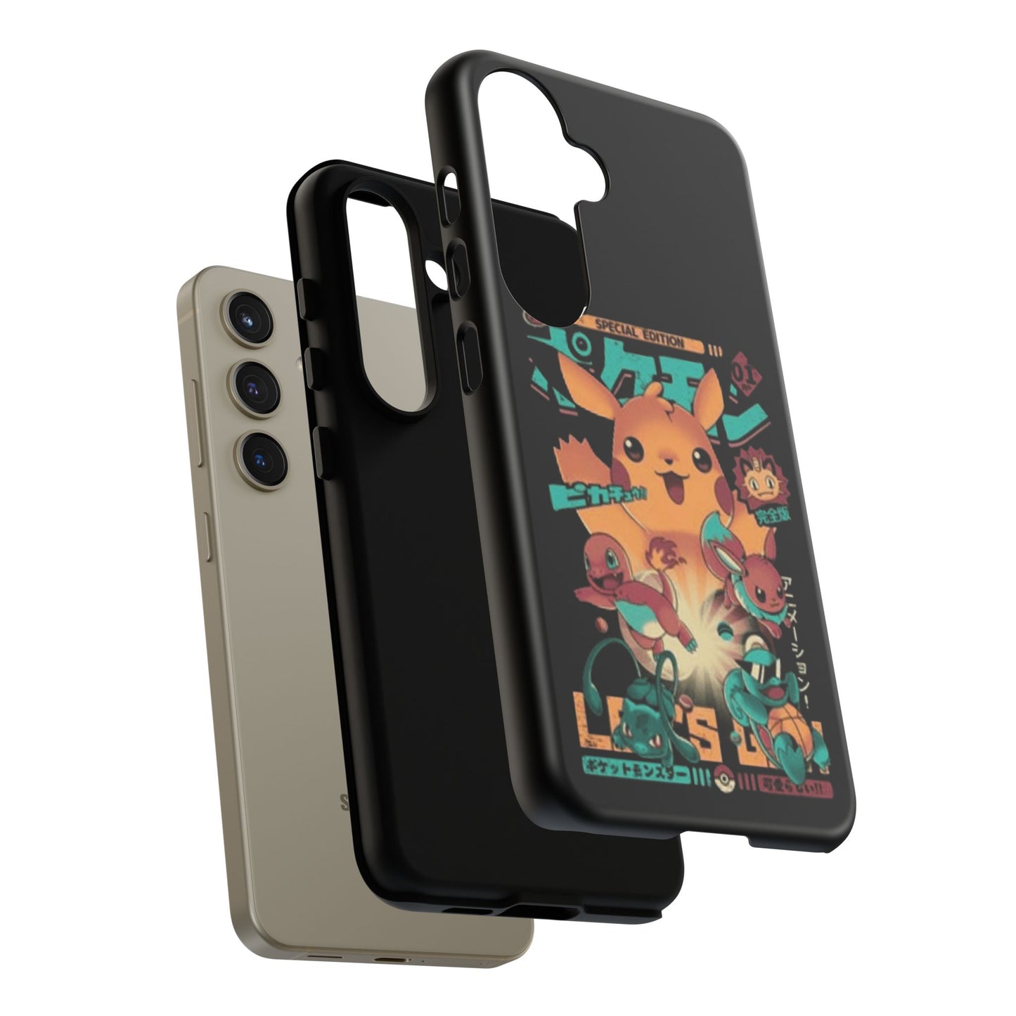 Comic poke tough phone case