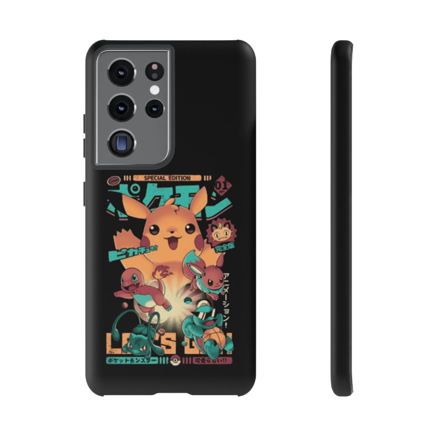 Comic poke tough phone case