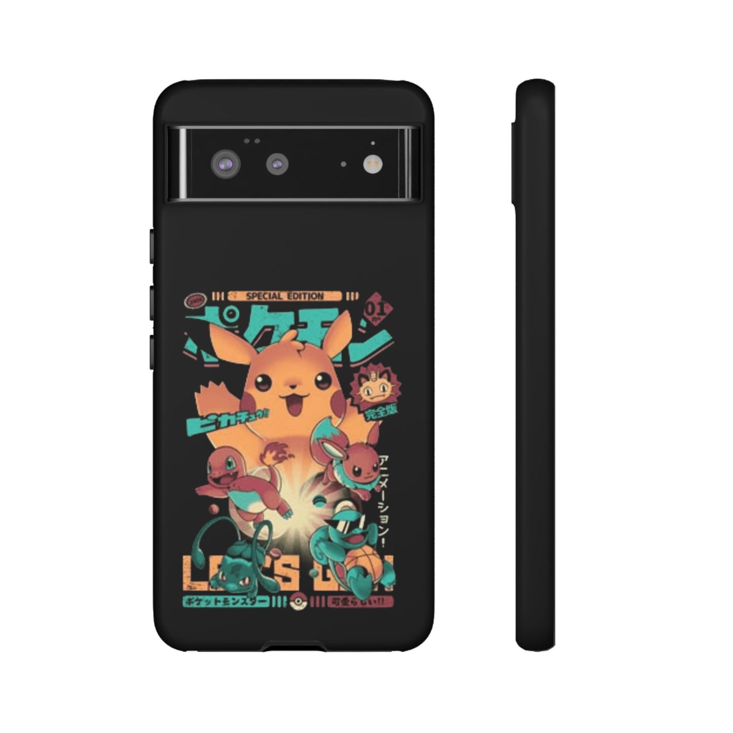 Comic poke tough phone case