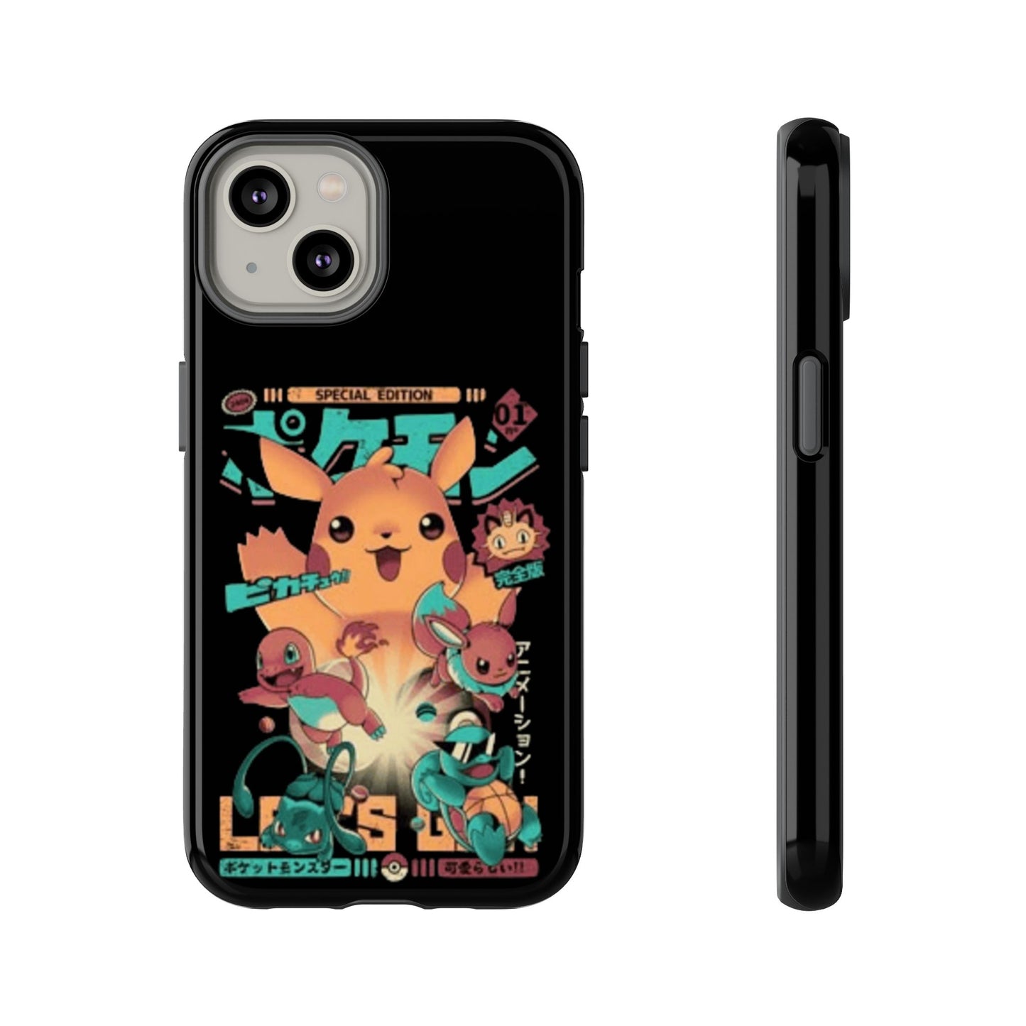 Comic poke tough phone case