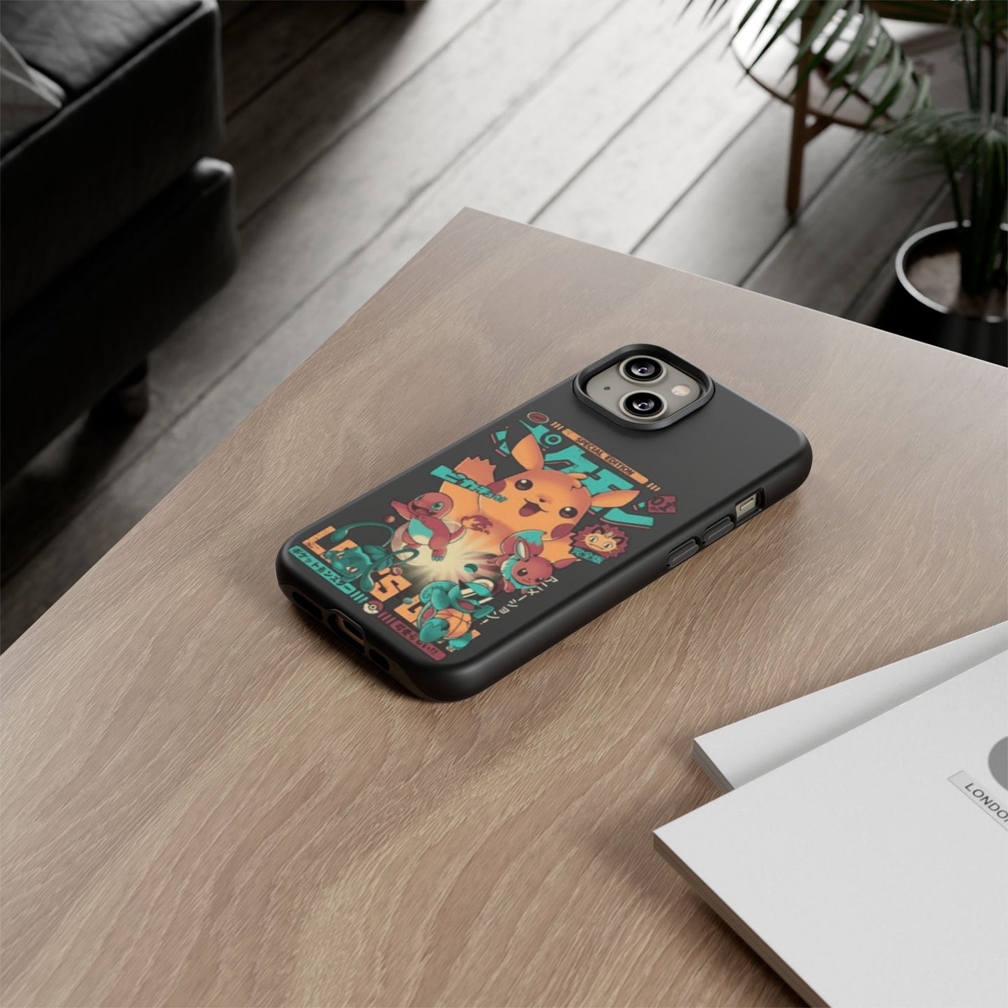 Comic poke tough phone case