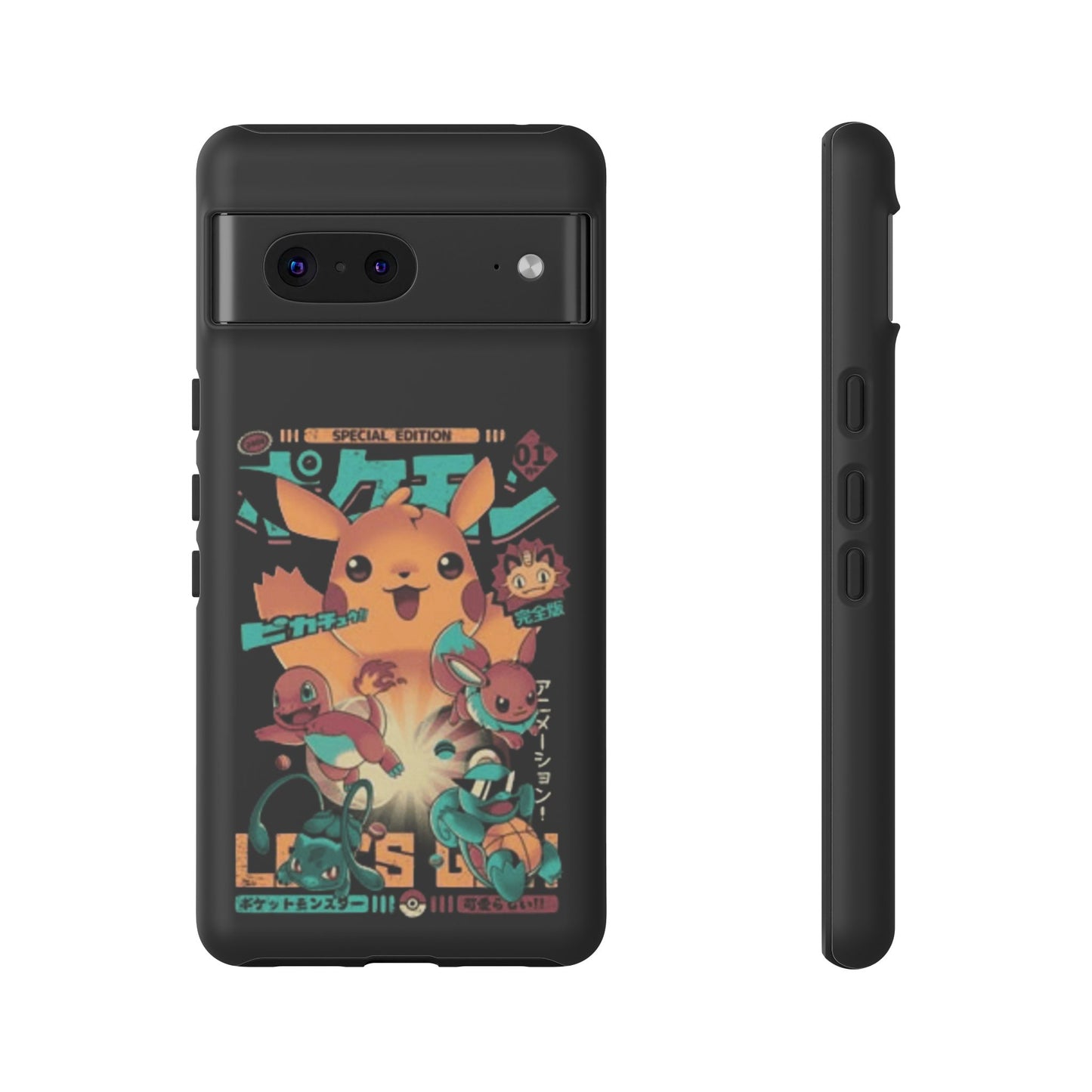 Comic poke tough phone case