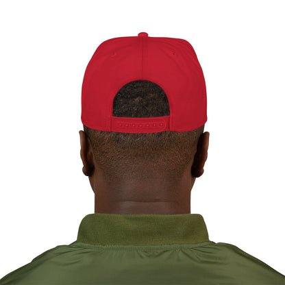 Embroidered fire lizard hoodie hat