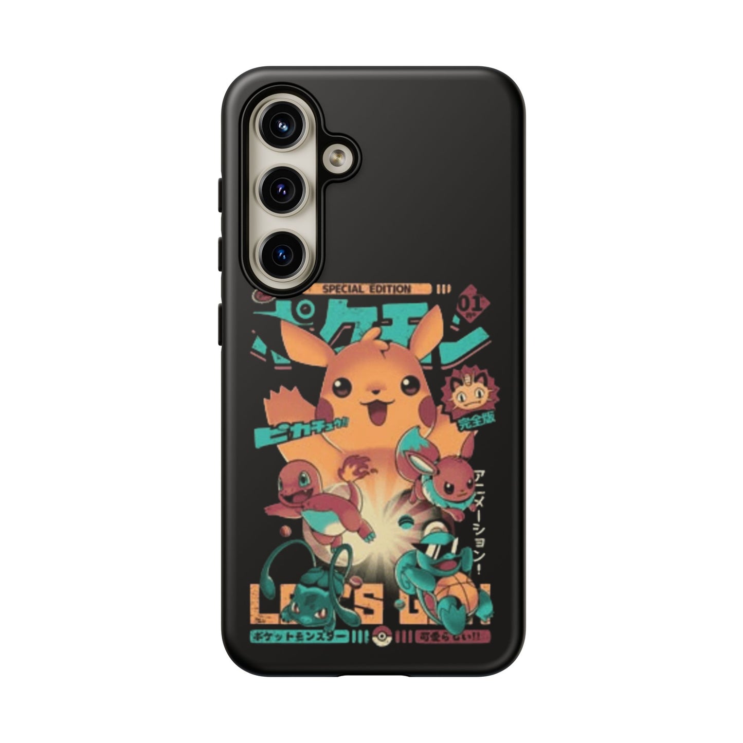 Comic poke tough phone case