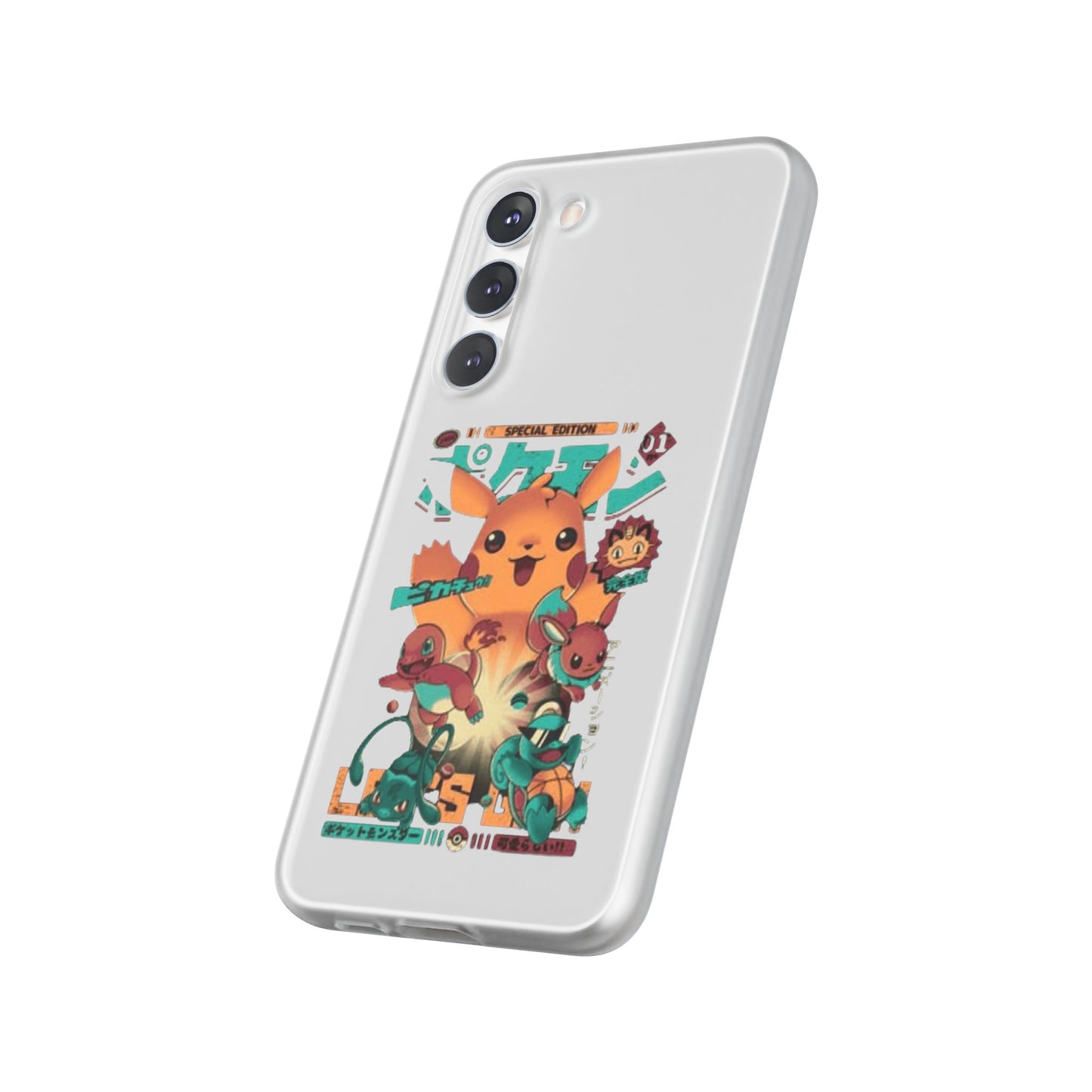 Comic poke flexi case