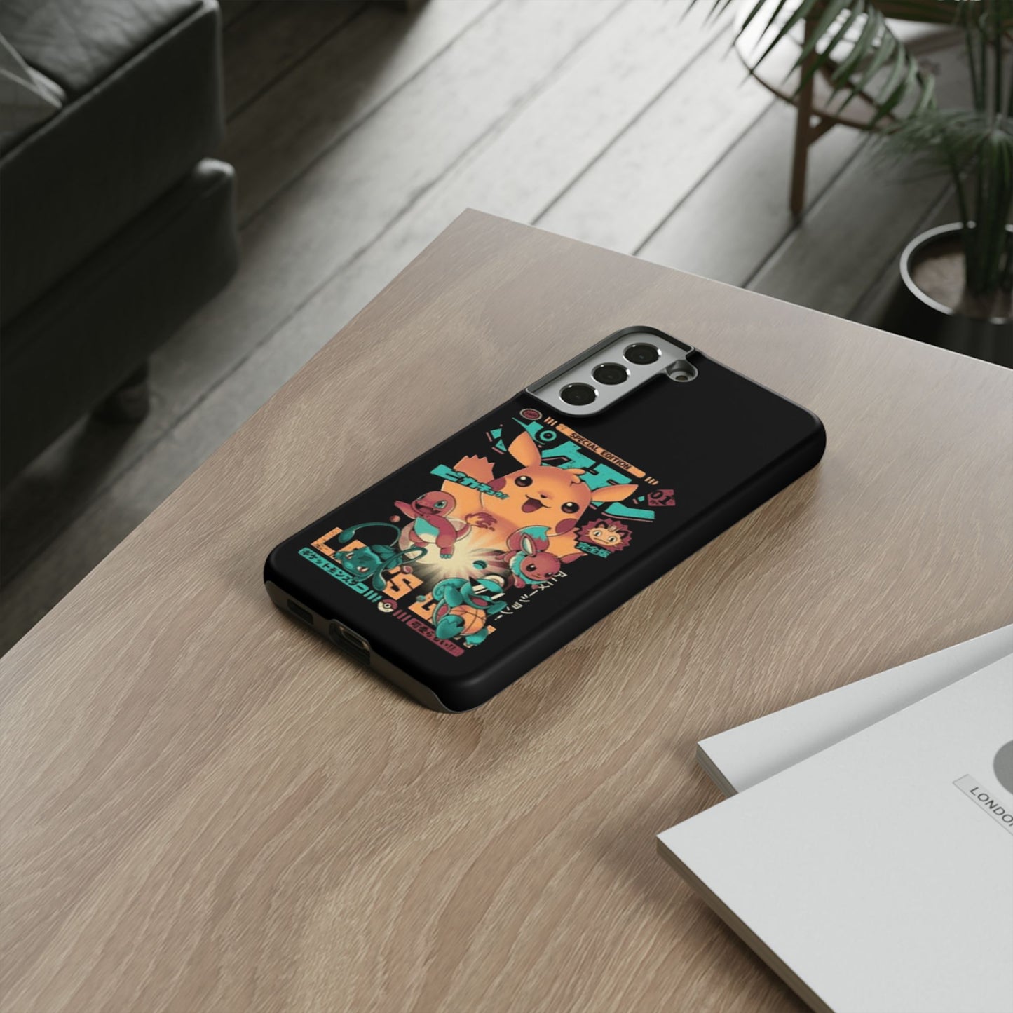 Comic poke tough phone case