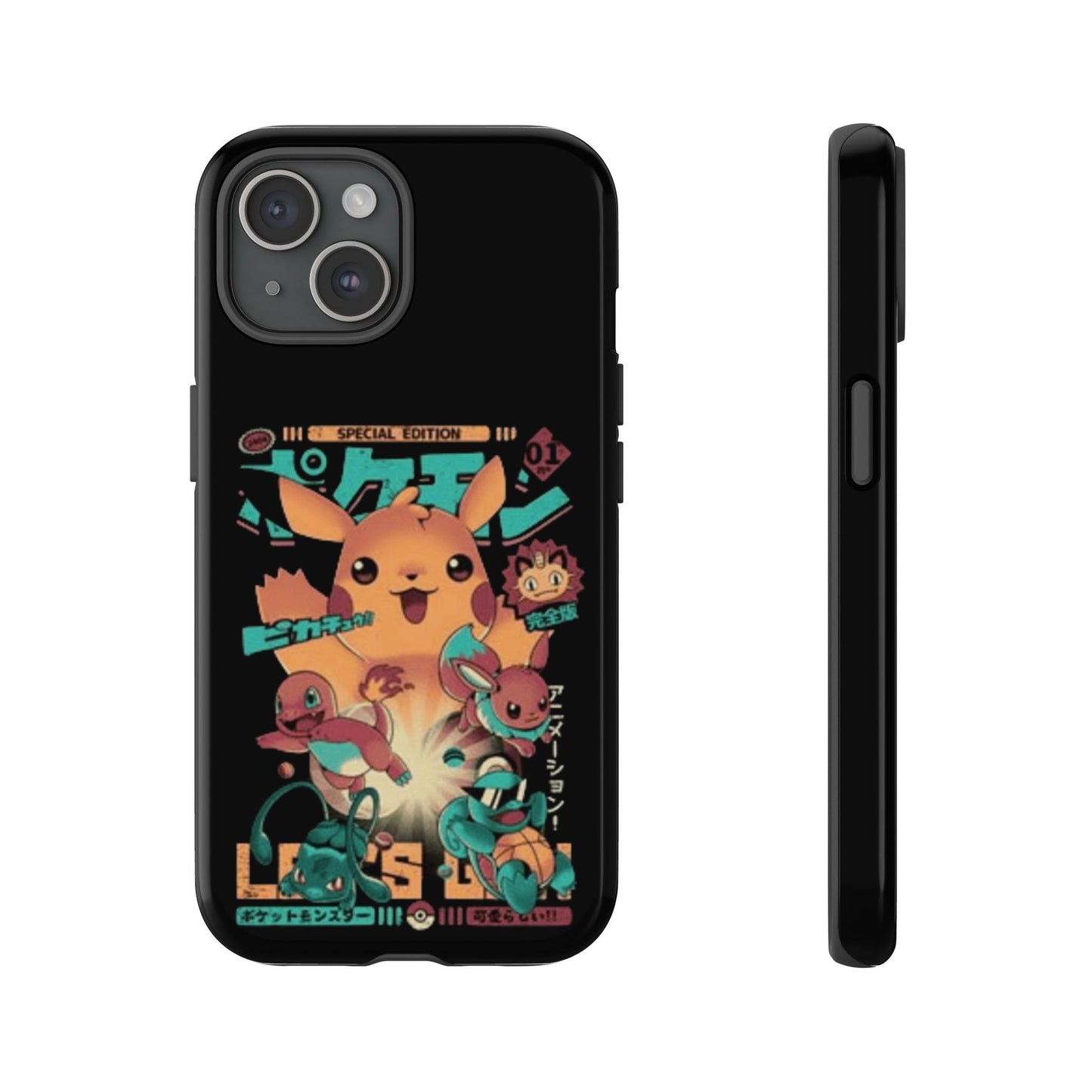 Comic poke tough phone case