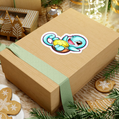 Cute water turtle sticker