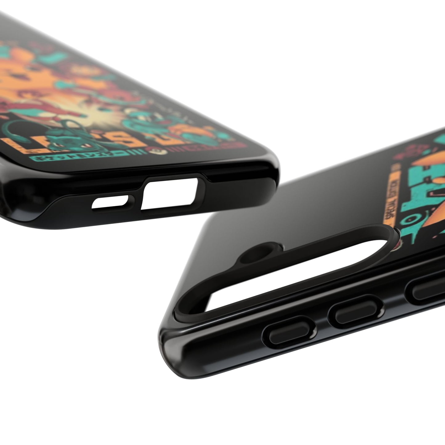 Comic poke tough phone case