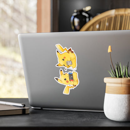 Cute Pika Kiss-Cut Vinyl Sticker