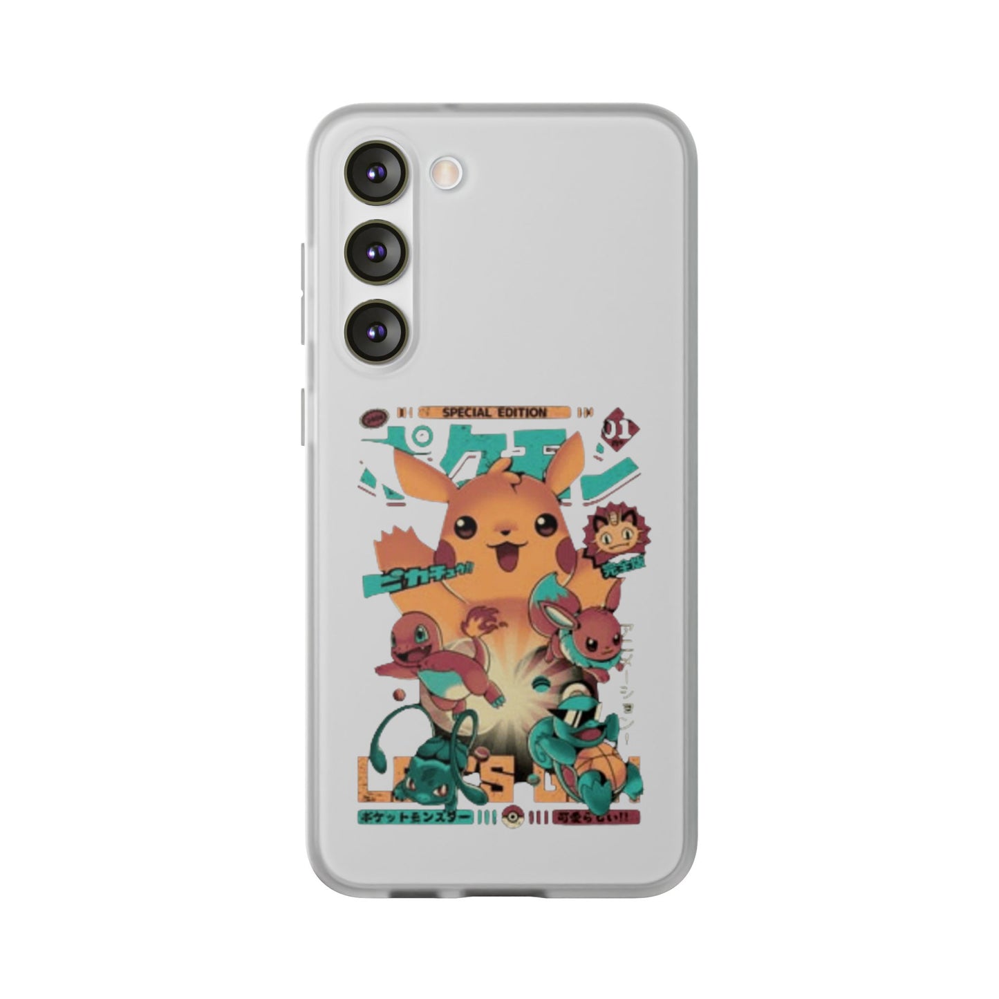 Comic poke flexi case