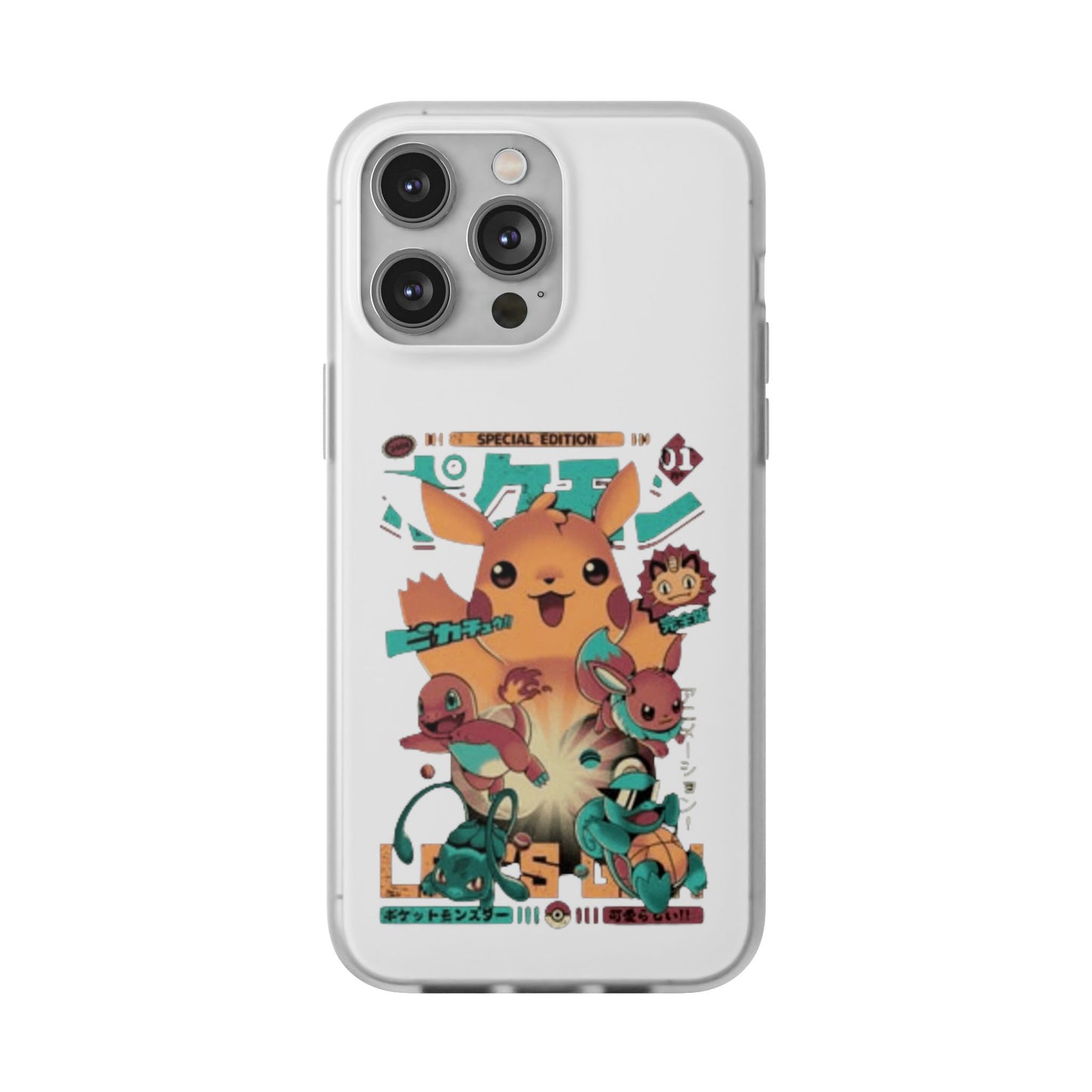 Comic poke flexi case