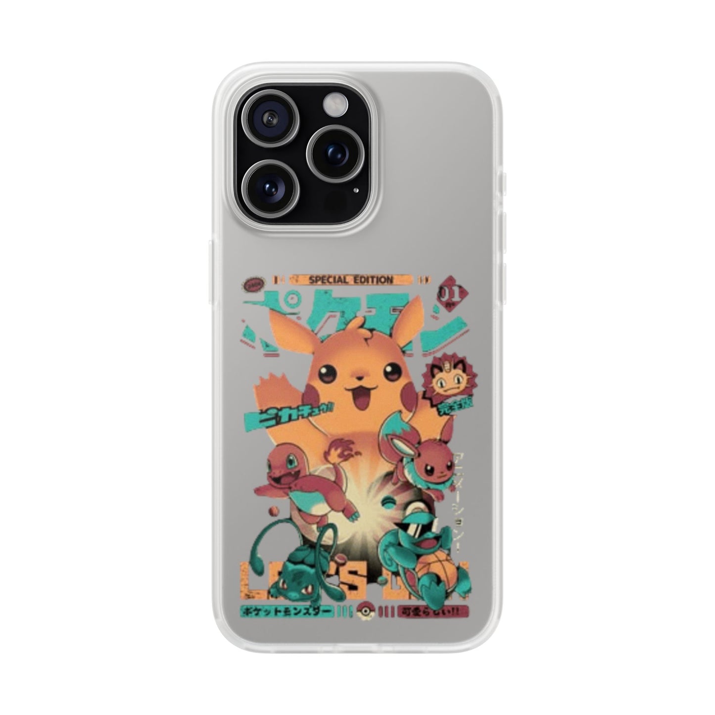Comic poke flexi case