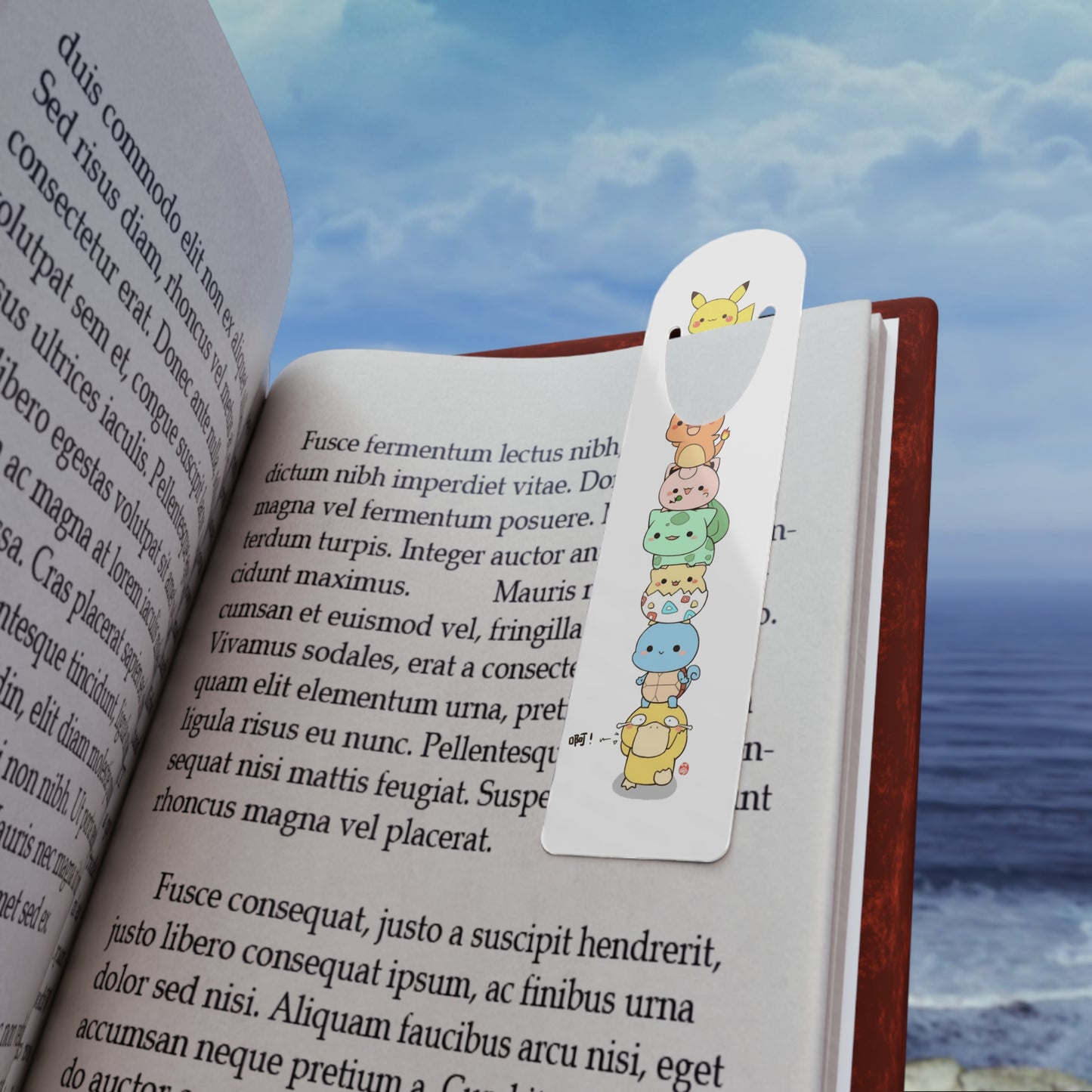 Cute Animal Character Metal Bookmark - Perfect for Readers, Students, and Gifts