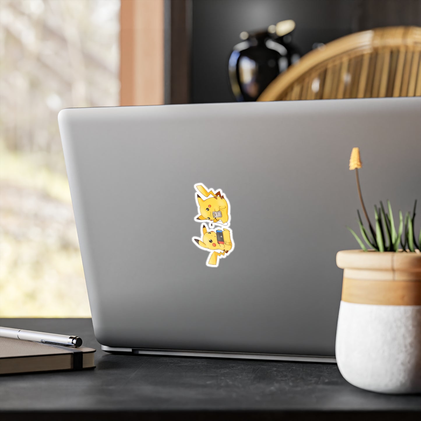 Cute Pika Kiss-Cut Vinyl Sticker
