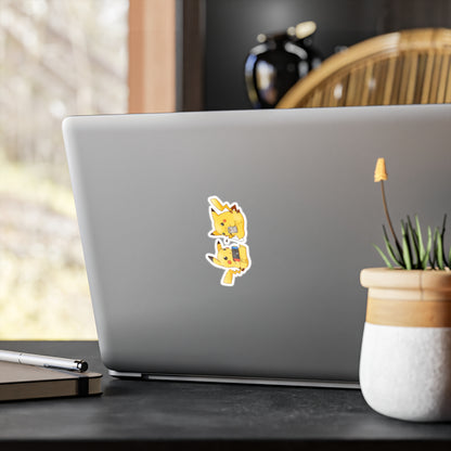 Cute Pika Kiss-Cut Vinyl Sticker