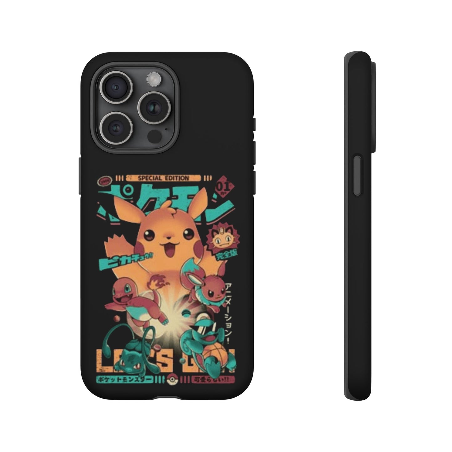 Comic poke tough phone case