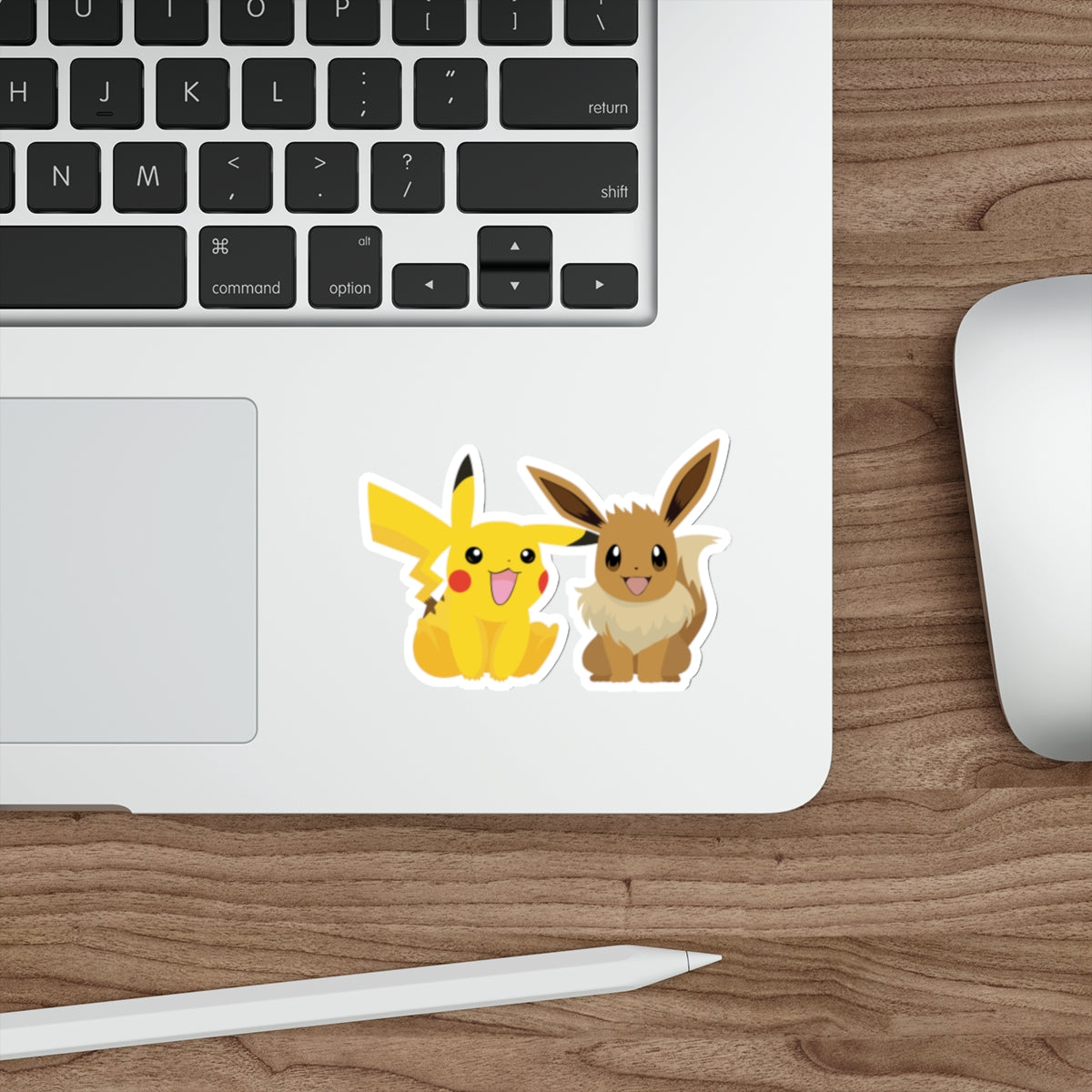 Cute Poke Die-Cut Stickers