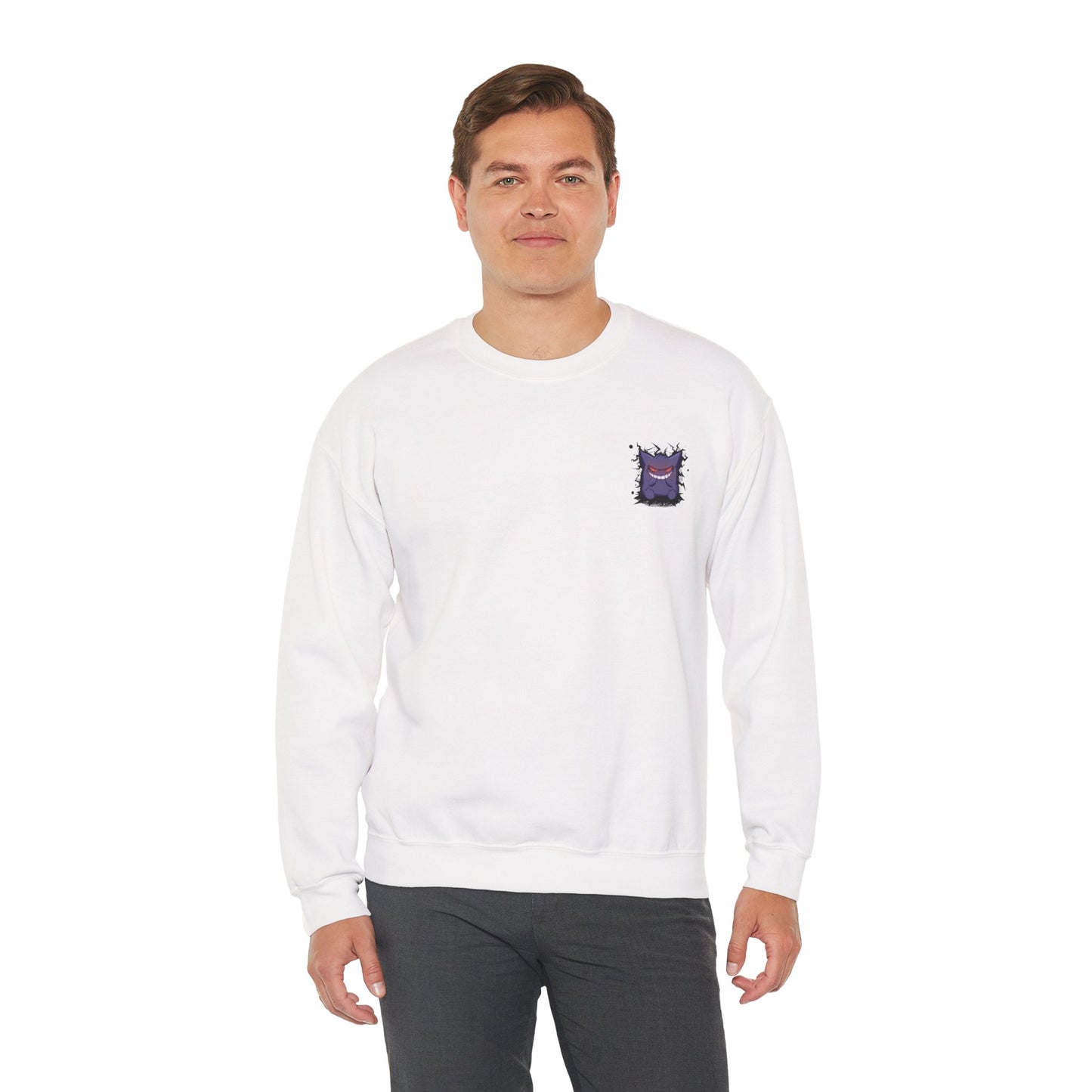 Purple ghost sweatshirt
