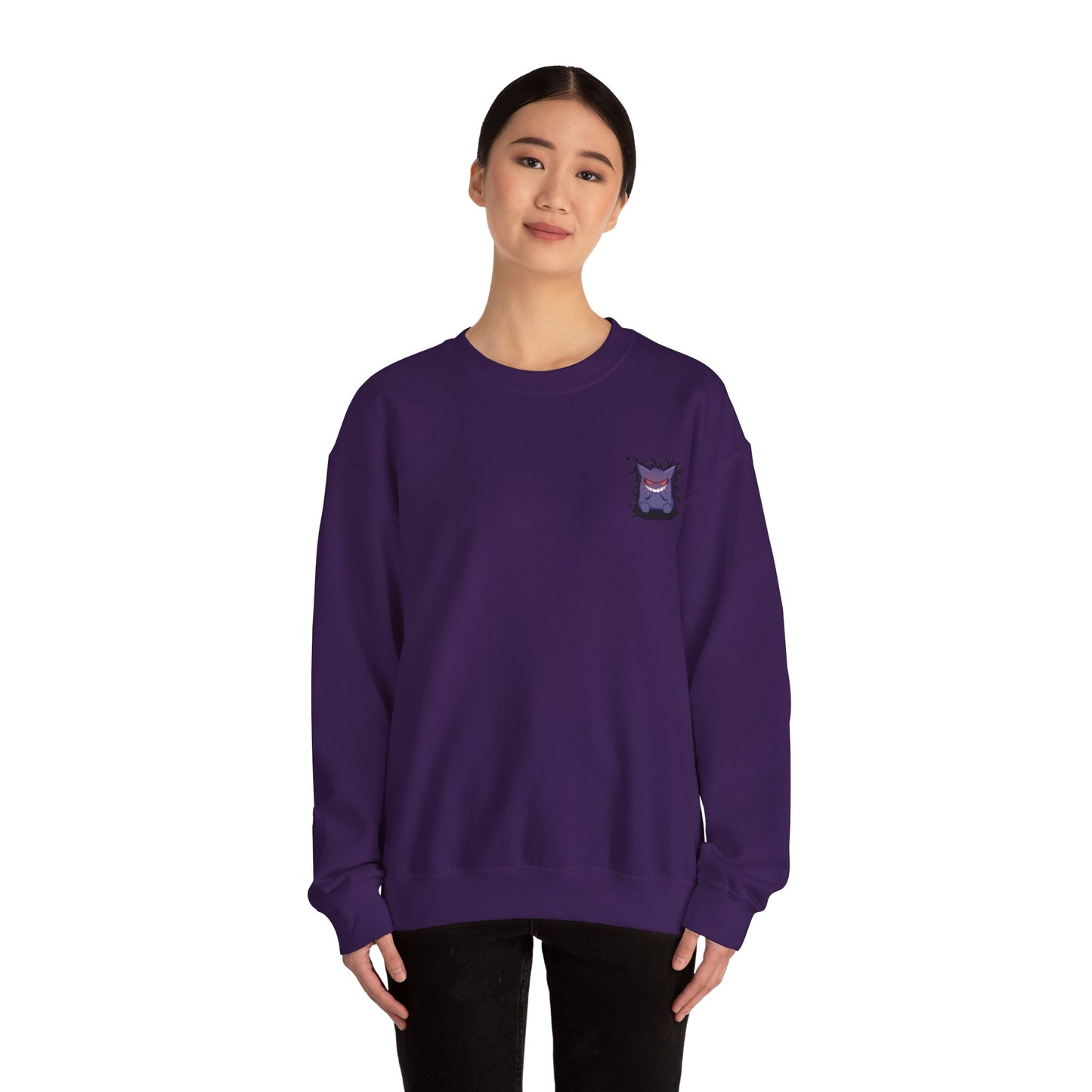 Purple ghost sweatshirt
